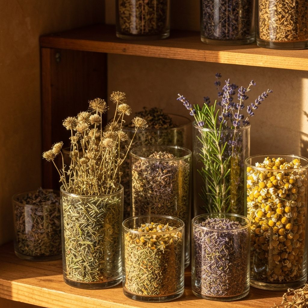 Berbagai ekstrak herbal